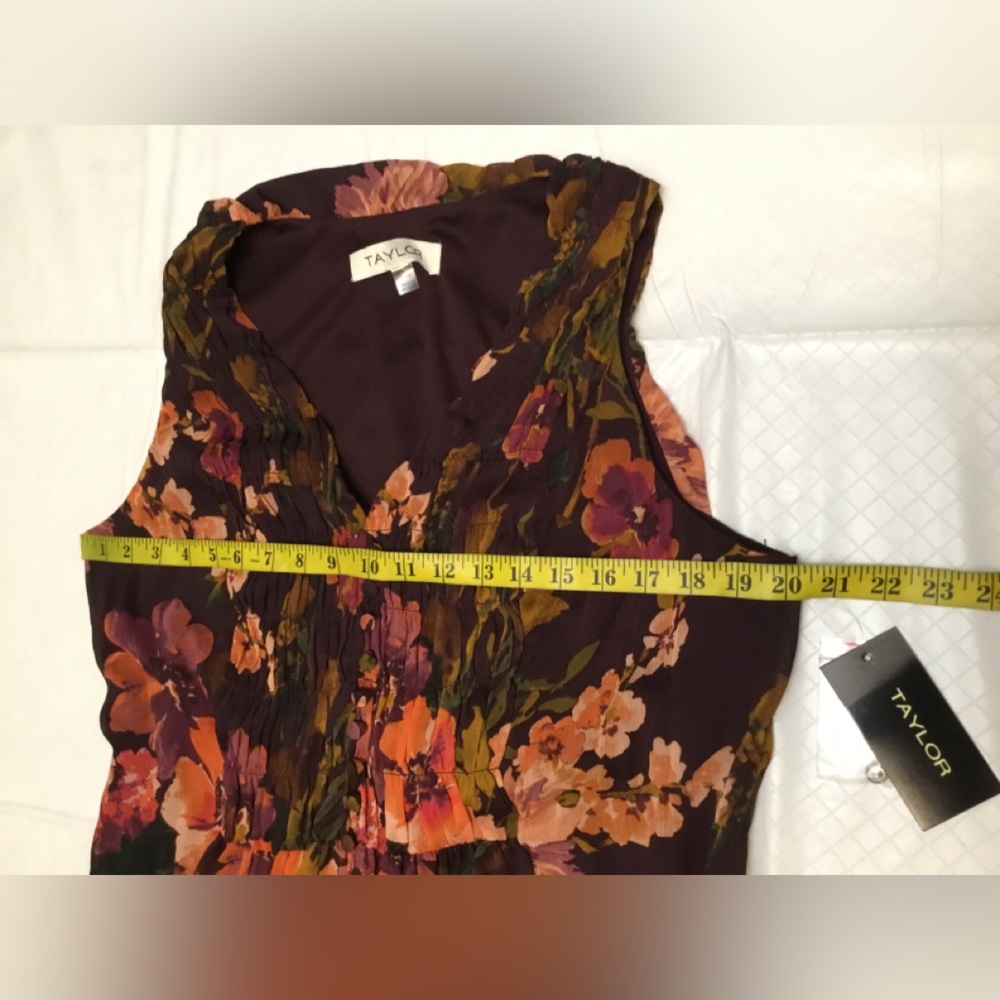 Taylor Multicolor Floral Maxi Dress - Picture 7 of 16